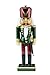 Clever Creations Maroon Soldier 10 Inch Traditional Wooden Nutcracker, Festive Christmas Décor for Shelves and Tables