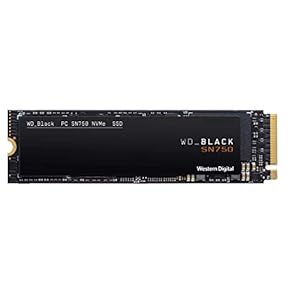 WD_BLACK SN750 500GB M.2 2280 PCIe Gen3 NVMe Gaming SSD up to 3430 MB/s read speed