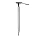 Attwood SP-3204 Lock’N-Pin ¾-inch Pin Post, Power Pedestal, Adjustable Height 24 to 30 Inches, Integral Seat Mount, Non-Thread