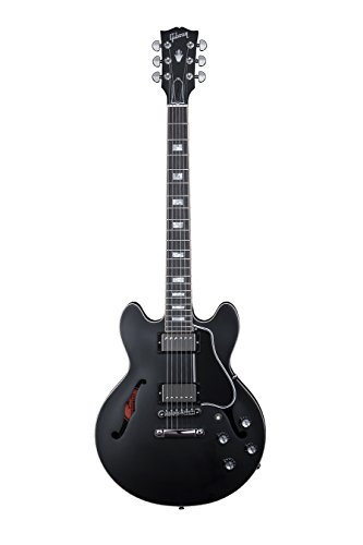 Gibson Memphis ES39S16EBNH1 Semi-Hollow-Body Electric Guitar, Ebony