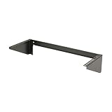 NavePoint 4U 19 Inch Vertical Wall Mount Rack Wall Mountable Server Rack w/Hardware Black