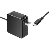 65W 45W USB-C AC Charger for Lenovo ThinkPad T480 T480S T490 T495 T590, ThinkPad X1 Carbon 5th 6th 7th Gen 2017 2018 2019, ThinkPad-X1 Yoga 4th Generation USB Type C Laptop Power Supply Adapter Cord