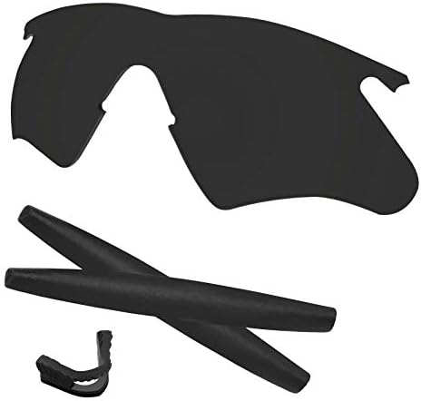 Predrox M Frame Heater Lenses & Rubber Kits Replacement for Oakley Sunglass Polarized