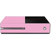 MightySkins Skin Compatible with Microsoft Xbox One Console wrap Sticker Skins Solid Pink