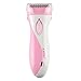 Electric Shaver Lady Cordless Hair Remover Personal Groomer Razor Hair Shaving Removal Tool Trimmer for Face Leg Armpit Arm Bikini Line Body (Pink)