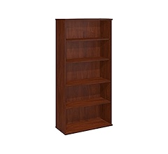 Amazon Com Bush Business Furniture Series C 36w 5 Shelf Bookcase In Hansen Cherry Furniture Decor