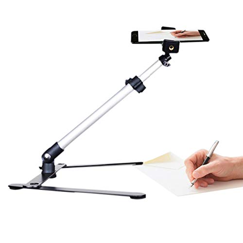 Cell Phone Stand for Video Overhead,Adjustable Photo Copy Stand Mount for Recording Videos,Photography,Teaching Online Live Broadcast