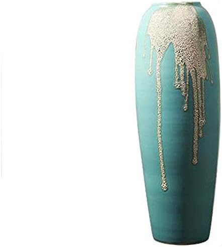 Scj Ceramic Floor Vase Handmade Living Room Vase Dry Home Vase