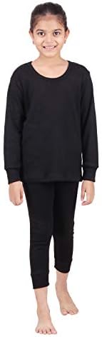 Splash Girls Round Neck Full Sleeve Winter Wear Thermal Top (Jacquard)