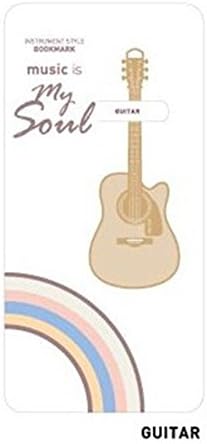 lycia Elegant Musical Instrument Style Creative Bookmarks (Guitar)