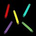 Lumistick 2 Inch Mini Glowsticks - Ultra Bright Glow in The Dark Party Favor Neon Light Stick - Freshly Made Illuminating Water Proof Fluorescent Sticks Brightest 4-6 hrs (Assorted, 100 Glow Sticks)