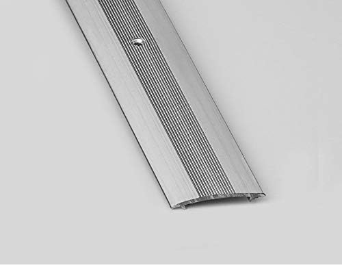 Interfloor Carpet/Flooring Door Strip 5 Pack Silver 2700mm Screws Included