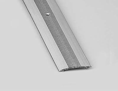 Interfloor Carpet/Flooring Door Strip 5 Pack Silver 2700mm Screws Included