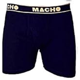 Macho Men's Long Cotton Fine Trunk Pack of 1 (Multi Color)