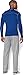 Under Armour Men's ColdGear Armour Compression Mock Long Sleeve T-Shirt, Royal (400)/Steel, Large