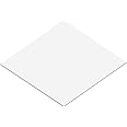 VEVOR 12-Pack 24 x 24 in Drop Ceiling Tiles - Premium PVC Foam Sheet, Fire-Rated & Flexible, Easy Installation, Home/Office Decoration, Smooth White