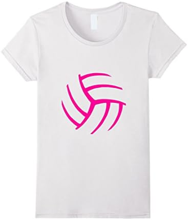 Women's Women Volleyball Apparel - Graphic design t-shirt for girls Medium White