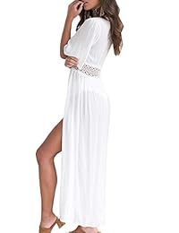 HeLov - Traje de baño para mujer, para playa, para vacaciones, kimono, S-XXL