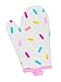 Handstand Kitchen Child's 100% Cotton Bright Pastel Print Apron, Mitt and Chef's Hat Set - Sprinkles