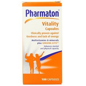 Pharmaton Vitality Capsules 100 Caps X 3 Pack Pharmaton Vitality Capsules 100 Caps X 3 Pack