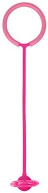 AMGlobal Skip Ball, Flashing Lemon Twist, Educational Toy For Kids For Fun（Pink）