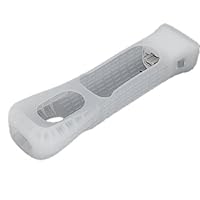 Meiyiu White Motion Plus Adapter + Silicone Sleeve for Nintendo Wii