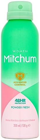 Mitchum Powder Fresh Antiperspirant Deodorant 200Ml