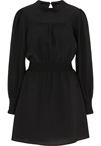 DreiMaster Klassik Women's Turtleneckkleid Dress, SCHWARZ, X-Large