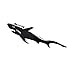 MeShow Men's 2.75 Inches Metal Shark Tie Clip Bar with Gift Bag,Perfet for Regular Tie