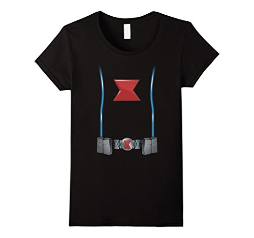 Black Widow Costume Graphic T-Shirt