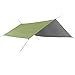 YUEDGE Easy Set Up Portable Waterproof Camping Tarp Shelter Sunshade Rain Tarp Tent Tarp Hammock Tarp Rain Fly (M Army Green)