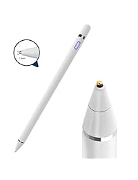 Lápiz capacitivo para pantallas táctiles, recargable, 0.059 in, compatible con iPad y la mayoría de tabletas