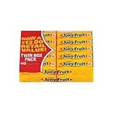 Wrigley's Juicy Fruit Chewing Gum, 5-Stick Package (Pack of 40)