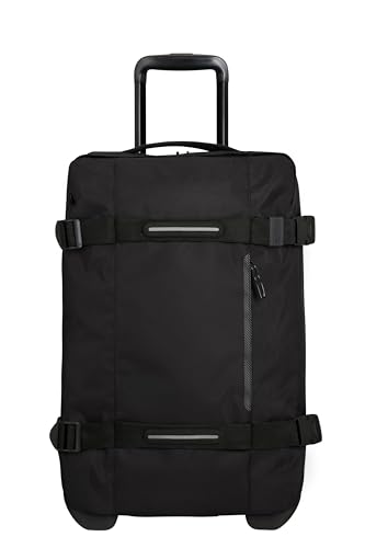Urban Track, Borsa da viaggio con 2 rotelle, 55 cm, 55 L, Nero (Asphalt Black)