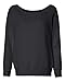 Bella Canvas Women's Sponge Fleece Wide Neck Sweatshirt