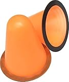 Happy Tree (10 Pack) Orange Fire Sprinkler Head Protective Paint Cover Cap with a Magnet for Repeat Uses Multi Purpose Paint Shield