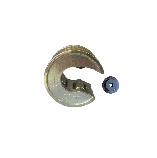 Plumbflex Trade Quality Cooper Pipe Cutter auto Tube Cutter, Plumbing Pipe Cutter, Spare Blade Included (22mm)