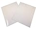 White 3M Scotchlite Reflective Vinyl Sheets Kit 2pc 12 x 10 Adhesive Vinyl for Motorcycles Cars Truck Letters Bicycle Helmets Decals Tets Compatible with Cricut & Silhouette Cutting Machines
