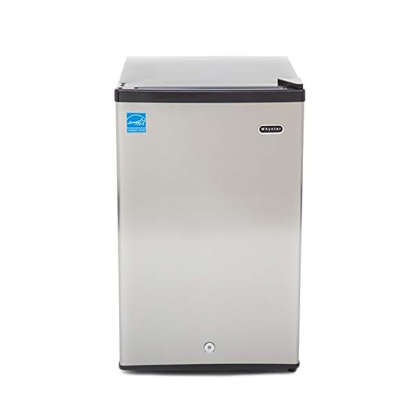 Whynter CUF210SS Mini, 2.1 Cubic Foot Energy Star Rated Small Upright