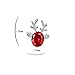 Diamond Pearl Double Ball Front Earrings Vintage Wings Earring