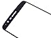 Black Outer Front Screen Glass Lens Replacement for LG Stylo 3 LS777+Tools