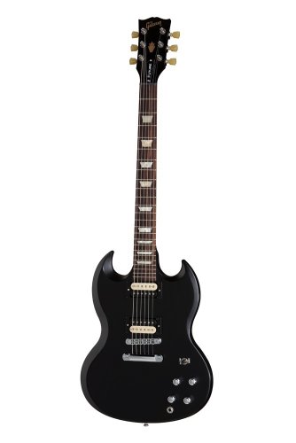 Gibson SG Future Tribute Min-ETune Guitar Ebony Vintage Gloss