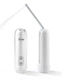 INSPECTED in Japan, Viaes Portable Travel Bidet - OFFICIAL Product, Washable Electric Bidet Sprayer for toilet - Included Japanese brand batteries, a storage bag & a replacement washing nozzle