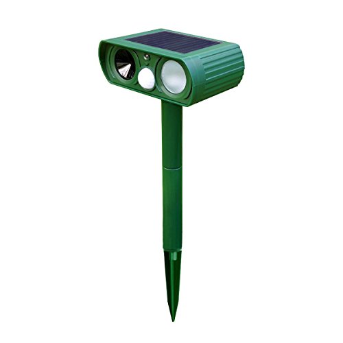 Sorenda Outdoor Waterproof Solar Electronic Pest Animal Ultrasonic Repeller, Animal Control, Pest Control, Rodent Repellent, Dog Repellent, Cat Repellent Sorenda Outdoor Waterproof Solar Electronic Pest Animal Ultrasonic Repeller, Animal Control, Pest Control, Rodent Repellent, Dog Repellent, Cat Repellent