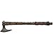 Collectible Vikings Battle Axe of Ragnar Lothbrok - TV Series - Limited Edition w/Certificate of Authenticity, Leather wrapped handle & Color box sleeve