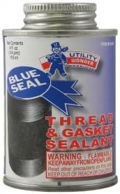 Blue-Seal Pipe Joint Sealant w/Brush Cap, 4 oz (1/4 pint) - Pack of 12