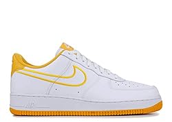 NIKE Men's Sneakers, White Yellow Ochre, 13.5 AU