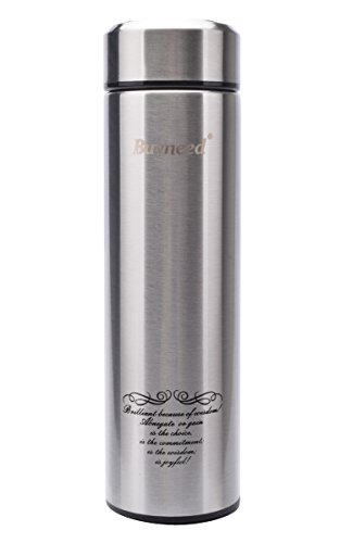 Travel mug - tea infuser bottle - insulated hot coffee thermos - …