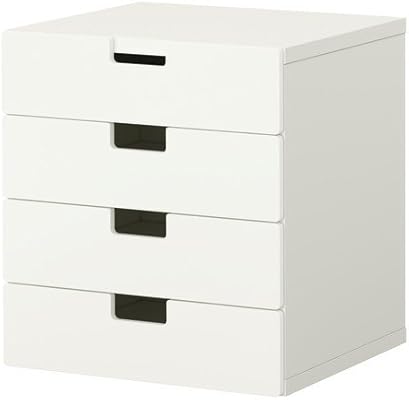 Ikea Stuva Aufbewahrung Mit Schubladen In Weiss Amazon De Kuche Haushalt