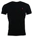 Polo Ralph Lauren Mens Classic Fit Solid V-Neck T-Shirt - L - Black